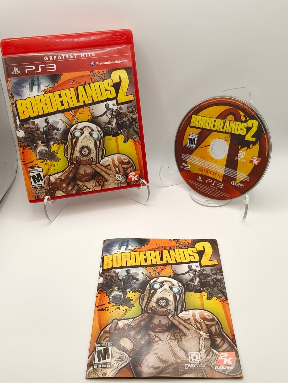 Borderlands 2 Greatest Hits (PS3) CIB W/ Manual - Tested